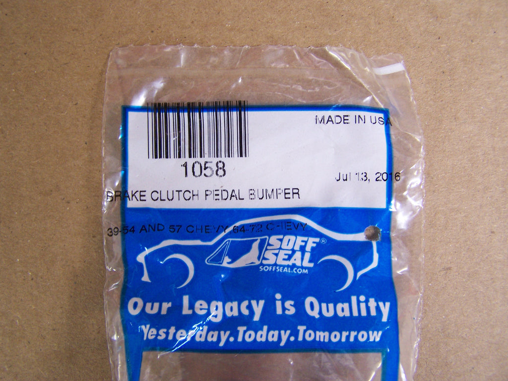 GM clutch and brake pedal bumpers Steve's Clutch Pedals and Parts