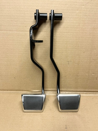 1966 GTO original GM bolt-on style 4spd clutch and brake pedals restored 66