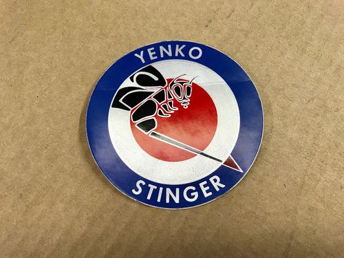 Original Yenko Stinger Sticker NOS (was promotional giveaway in 60s)